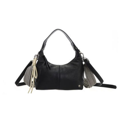 I'm dutch: Handtas - schoudertasje Quinn - black