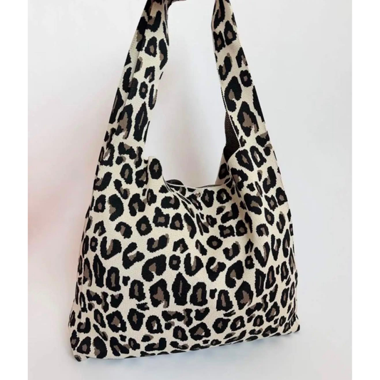 Wauw: Mia bag handtas / totebag - leopard