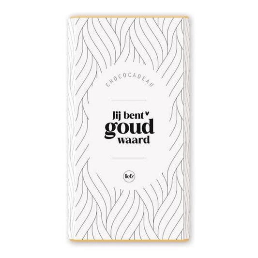 Liefz: Chocoladewikkel | Jij bent goud waard
