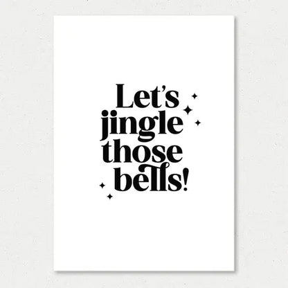 Liefz: kaart a6 - Let's jingle those bells