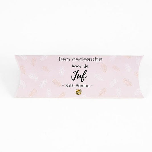 The big gifts: Gondeldoosje bath bombs - Een kadootje voor de juf