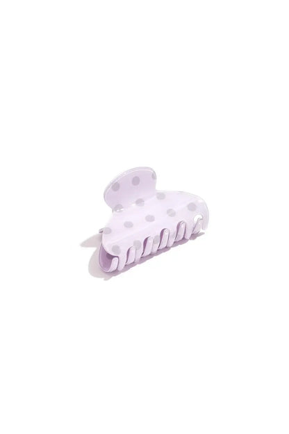 Yehwang: Haarclip stippen - paars