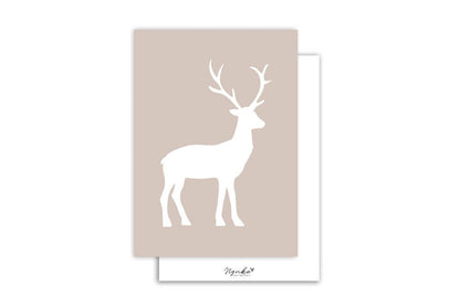 Nynke ontwerpt: Kaart | Rendier