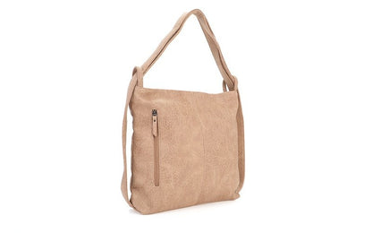 I'm dutch: Handtas - rugzak/schoudertas Lugano - Khaki