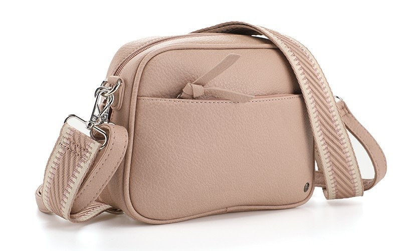 I'm dutch: Handtas - Vintage pink schoudertas Fira