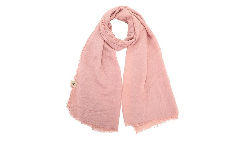 I'm dutch: Sjaal Burano - vintage pink