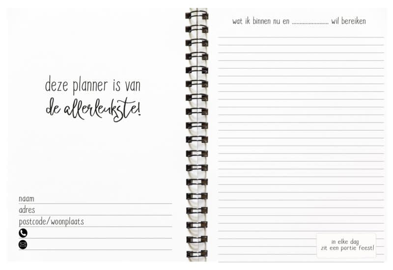 Winkeltje van Anne planboek