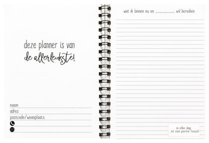 Winkeltje van Anne planboek