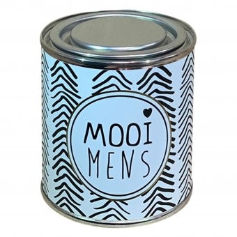 The big gifts: snoepblikje Mooi mens
