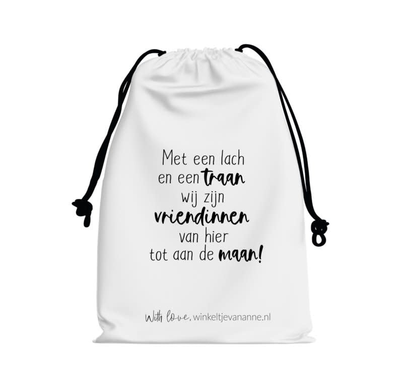 Winkeltje van anne Katoenen zakje | vriendinnen