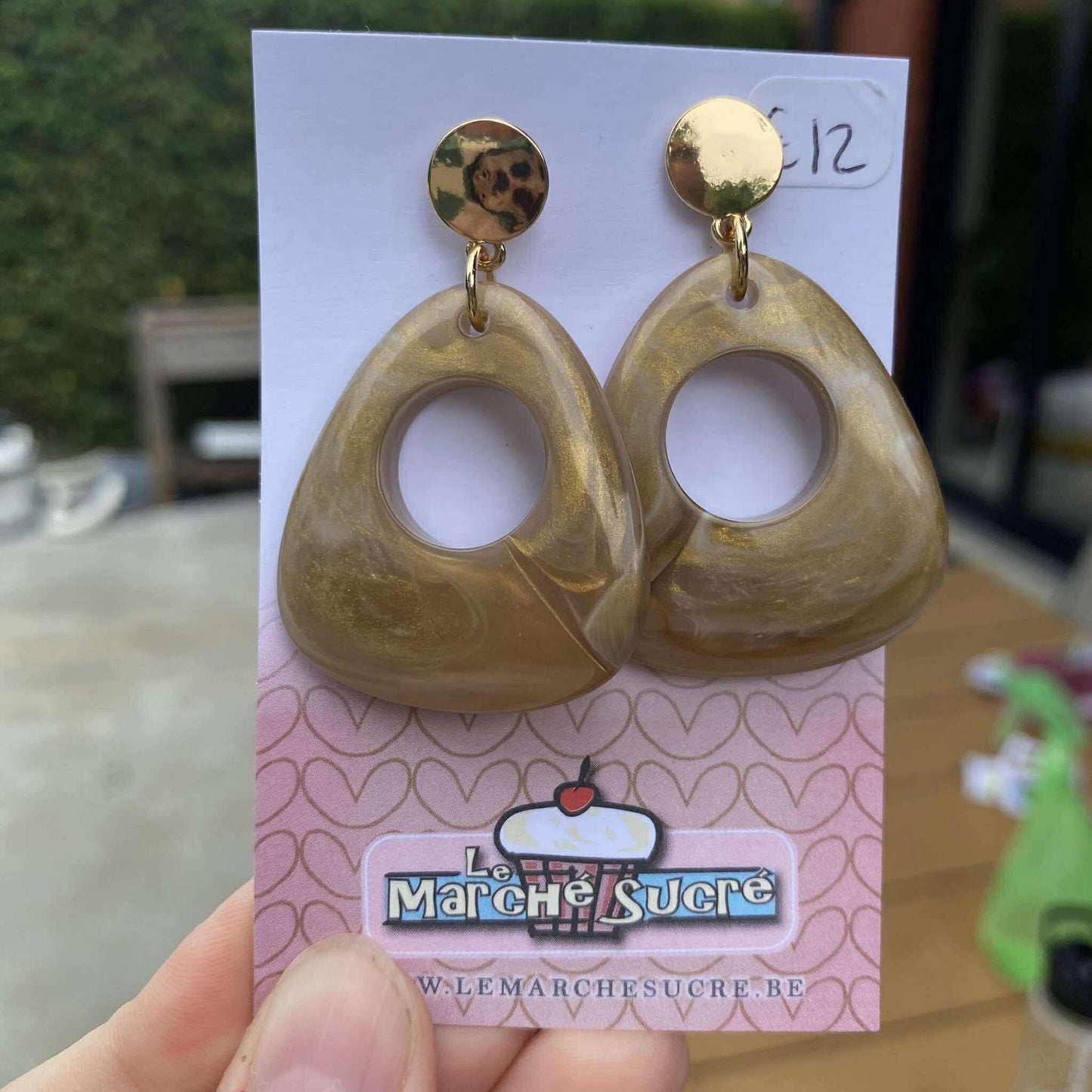 Le marché sucré: oorbellen