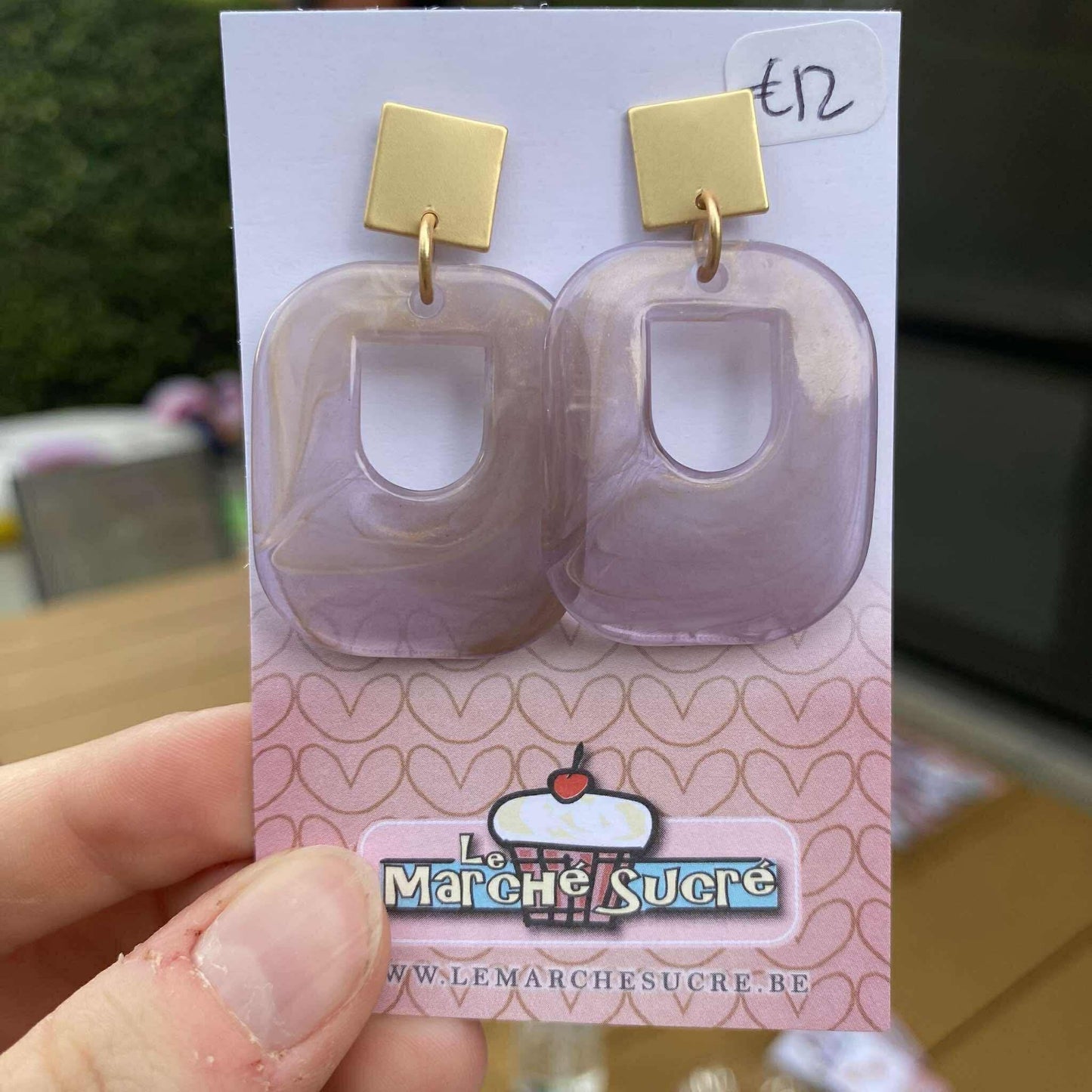 Le marché sucré: oorbellen