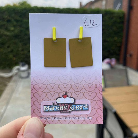 Le marché sucré: oorbellen