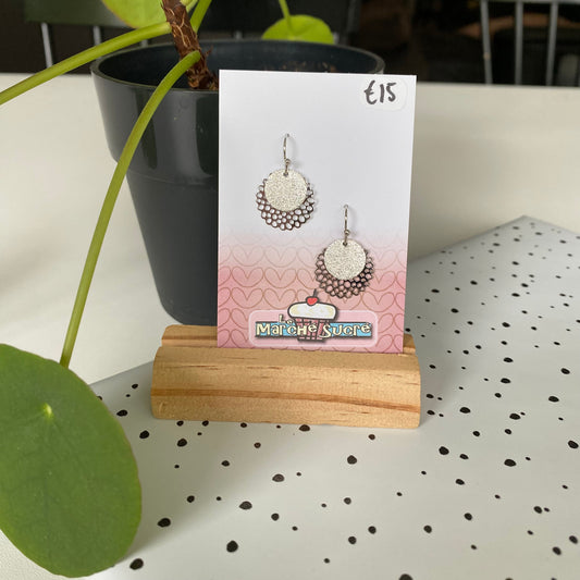 Le marché sucré: oorbellen - zilver
