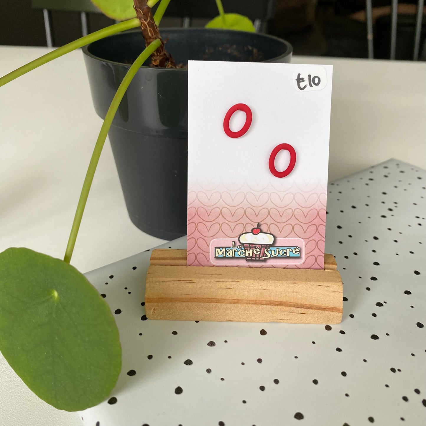 Le marché sucré: oorbellen