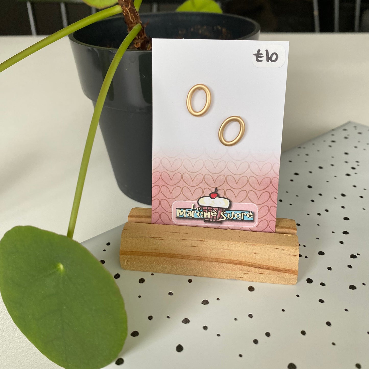 Le marché sucré: oorbellen