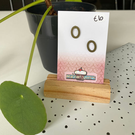 Le marché sucré: oorbellen