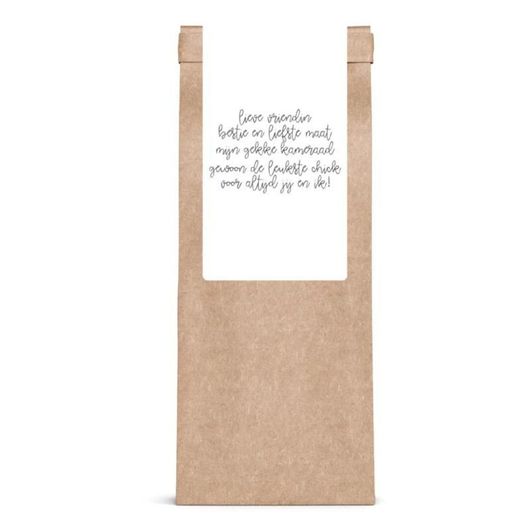 Winkeltje van Anne: Happy bag | Lieve vriendin, bestie en kameraad