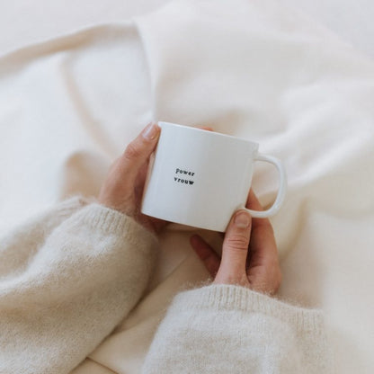 Ik pak je in: koffiemok - power vrouw
