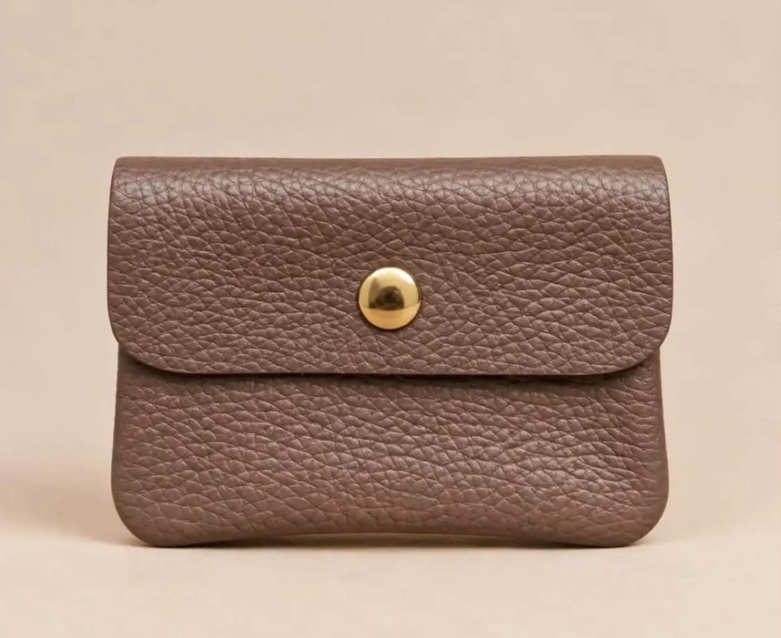 Blush portemonnee klein - donker taupe