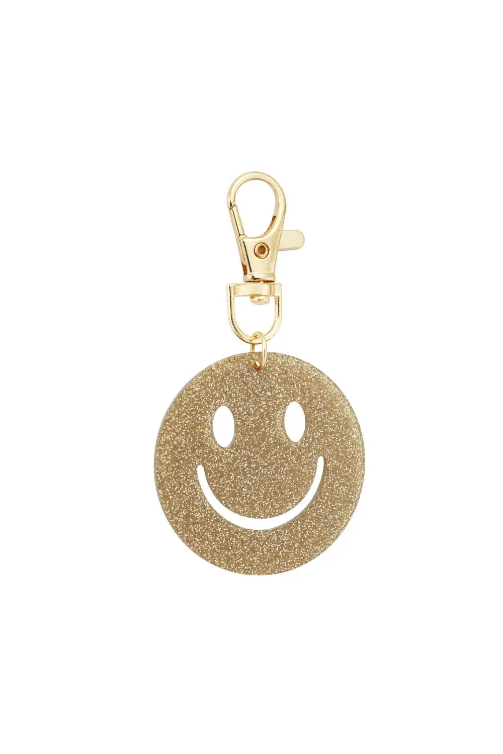 Yehwang: sleutelhanger smiley - bruin