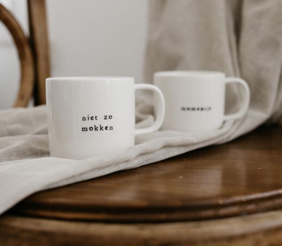 Ik pak je in: koffiemok niet zo mokken