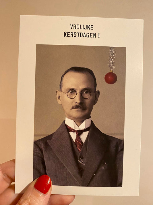 Kartoenfabriek kaart a6 Vrolijke kerstdagen