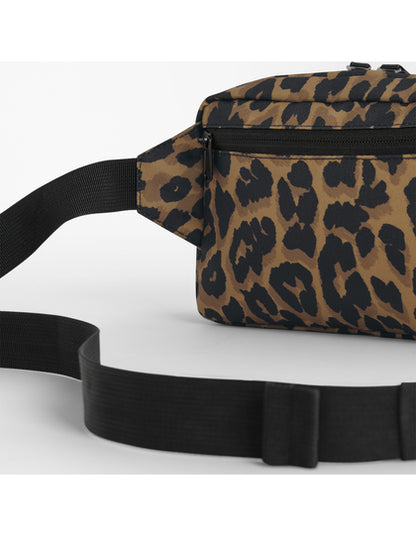 Heuptas luipaardprint met verstelbare tailleband