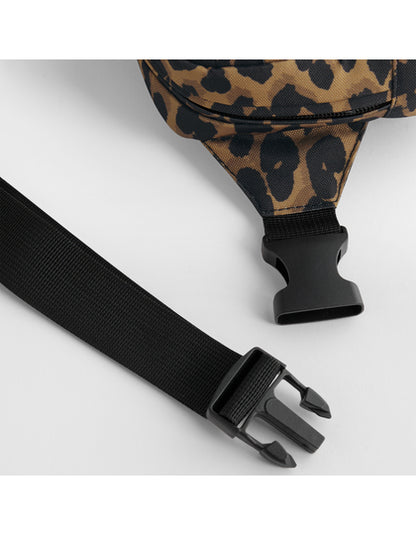 Heuptas luipaardprint met verstelbare tailleband