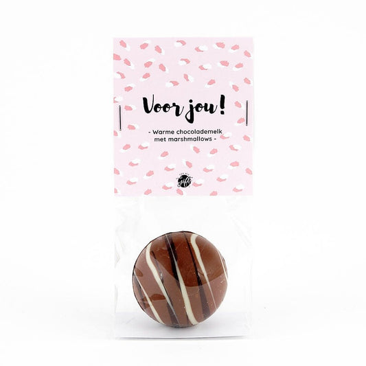 The big gifts: Chocolate bomb with marshmallows - Voor jou