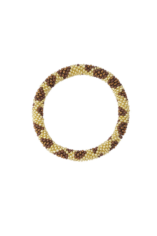 Yehwang: Kralenarmband figuur - bruin