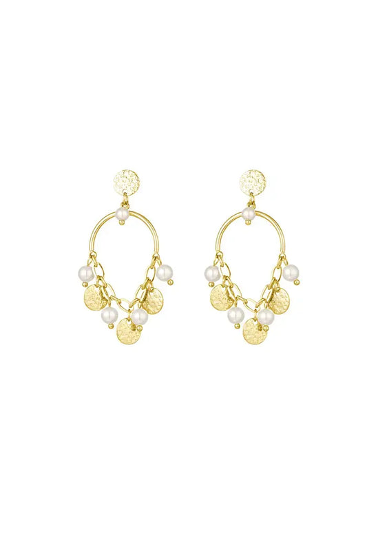 Yehwang: oorbellen goud