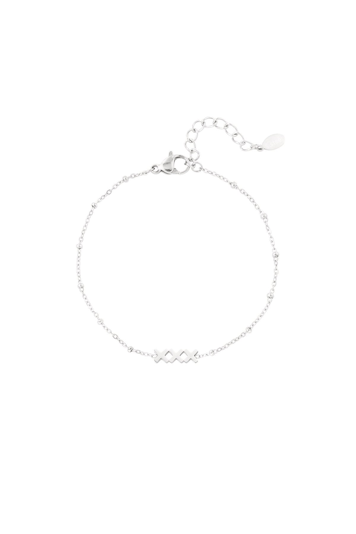 Yehwang: XXX armband - Zilver kleur