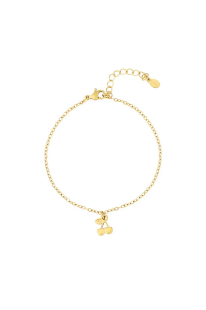 Armbandje: kersen