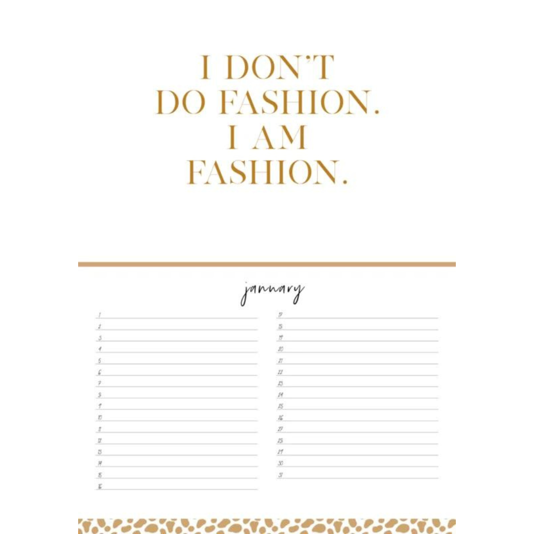 Stationery & gift: Verjaardagskalender 'Awesome'