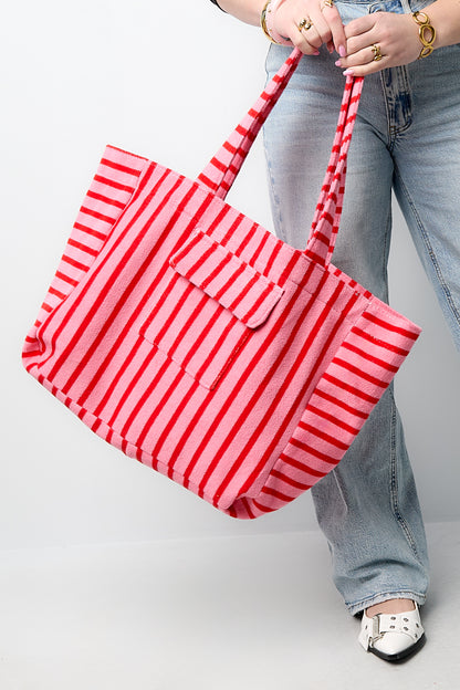 Shoppertassen Strip Casual Polyester Dagelijkse Accessoires