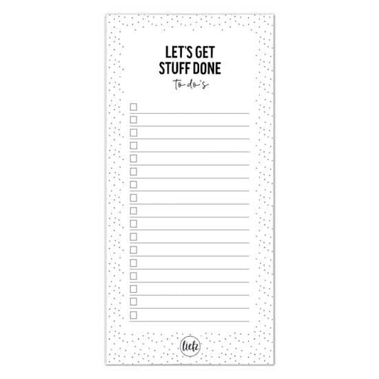 Liefz: Notitieblok | To do's | Let's get stuff done