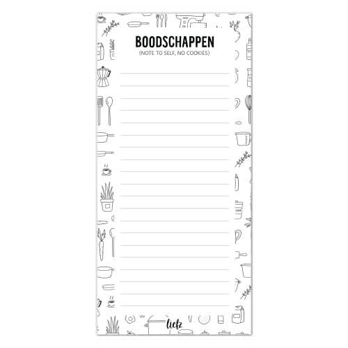 Liefz: Notitieblok | Boodschappen