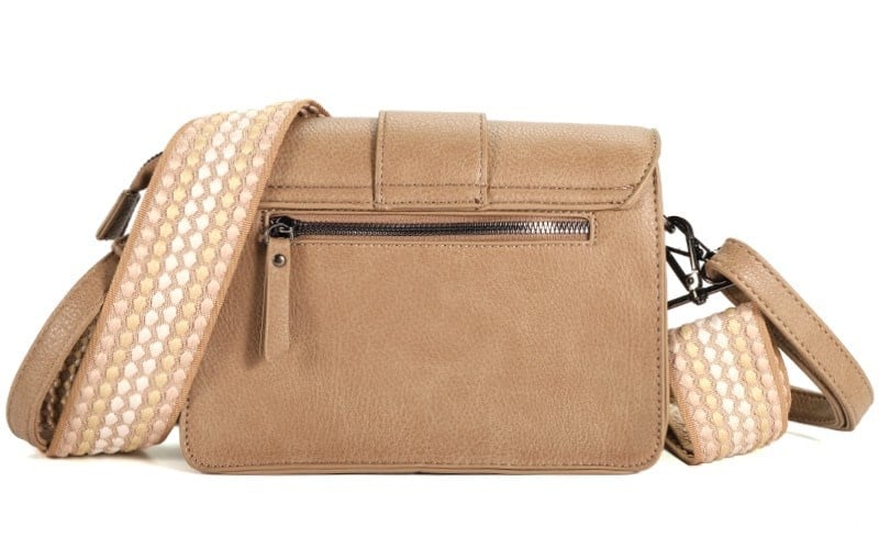 I'm dutch: Handtas - Taupe Corsica schoudertasje