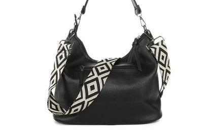 I'm dutch: Handtas - Black schoudertas Elvy