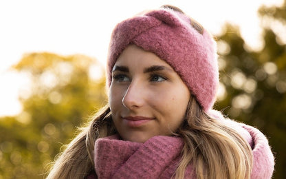 I'm dutch: haarband - salzburger - vintage pink
