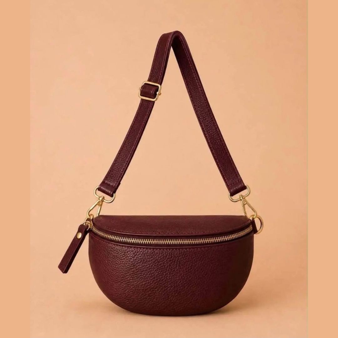 Lederen heuptas Ruby - vino
