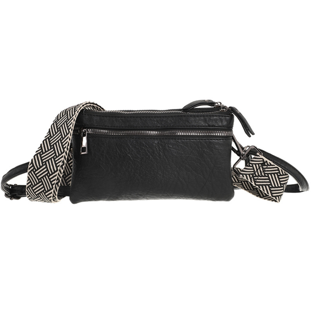 I'm dutch: Handtas - schoudertasje San Leo - Black