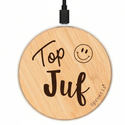 Sproetiz: Telefoonlader draadloos - Top juf