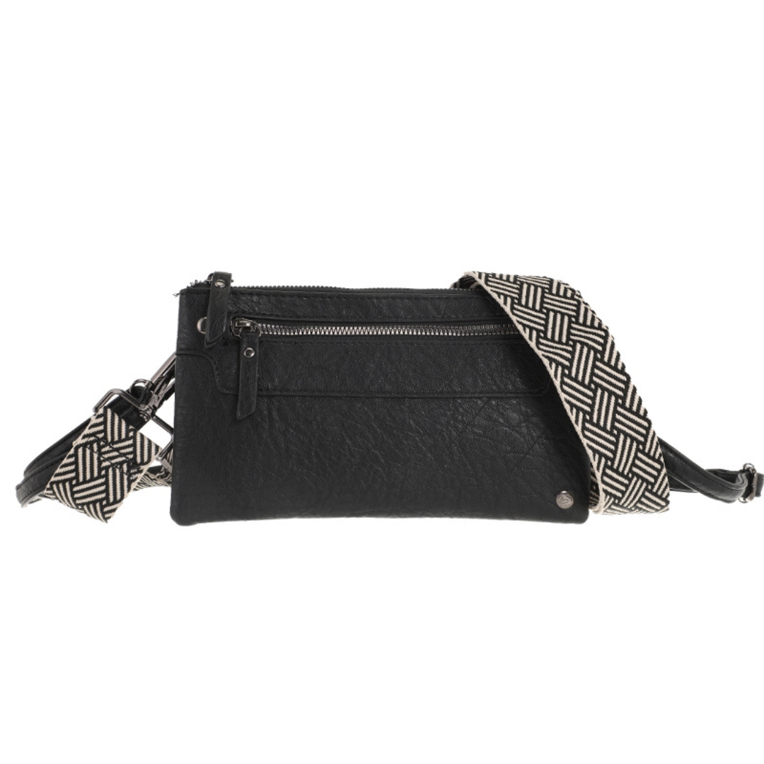 I'm dutch: Handtas - schoudertasje San Leo - Black