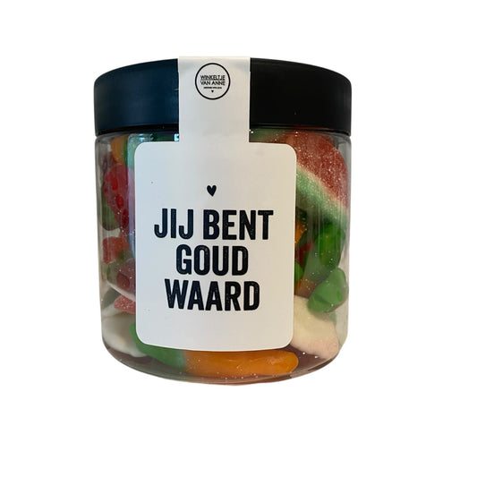 Winkeltje van anne: smulpotje - jij bent goud waard