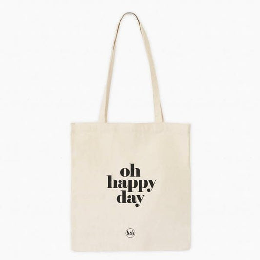 Liefz: Katoenen tas | Oh happy day