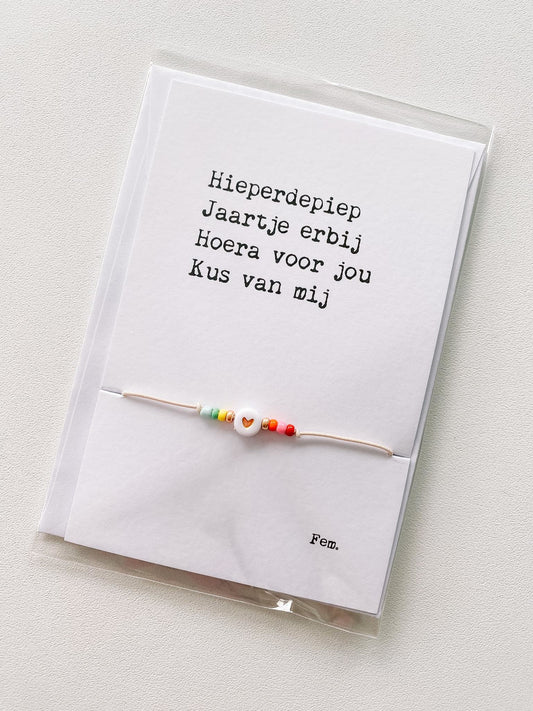 Papierpleziertjes - armbandplezier - hieperdepiep