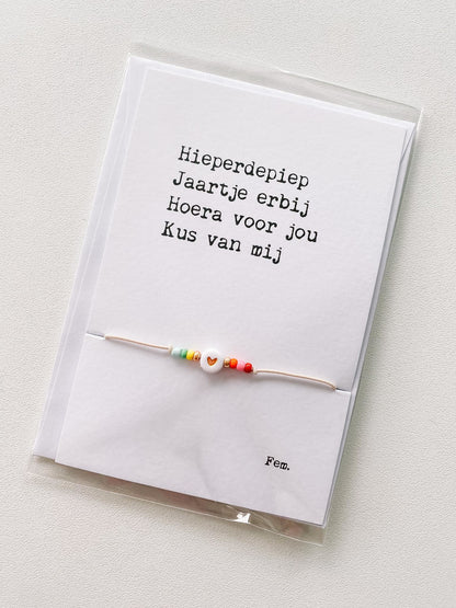 Papierpleziertjes - armbandplezier - hieperdepiep