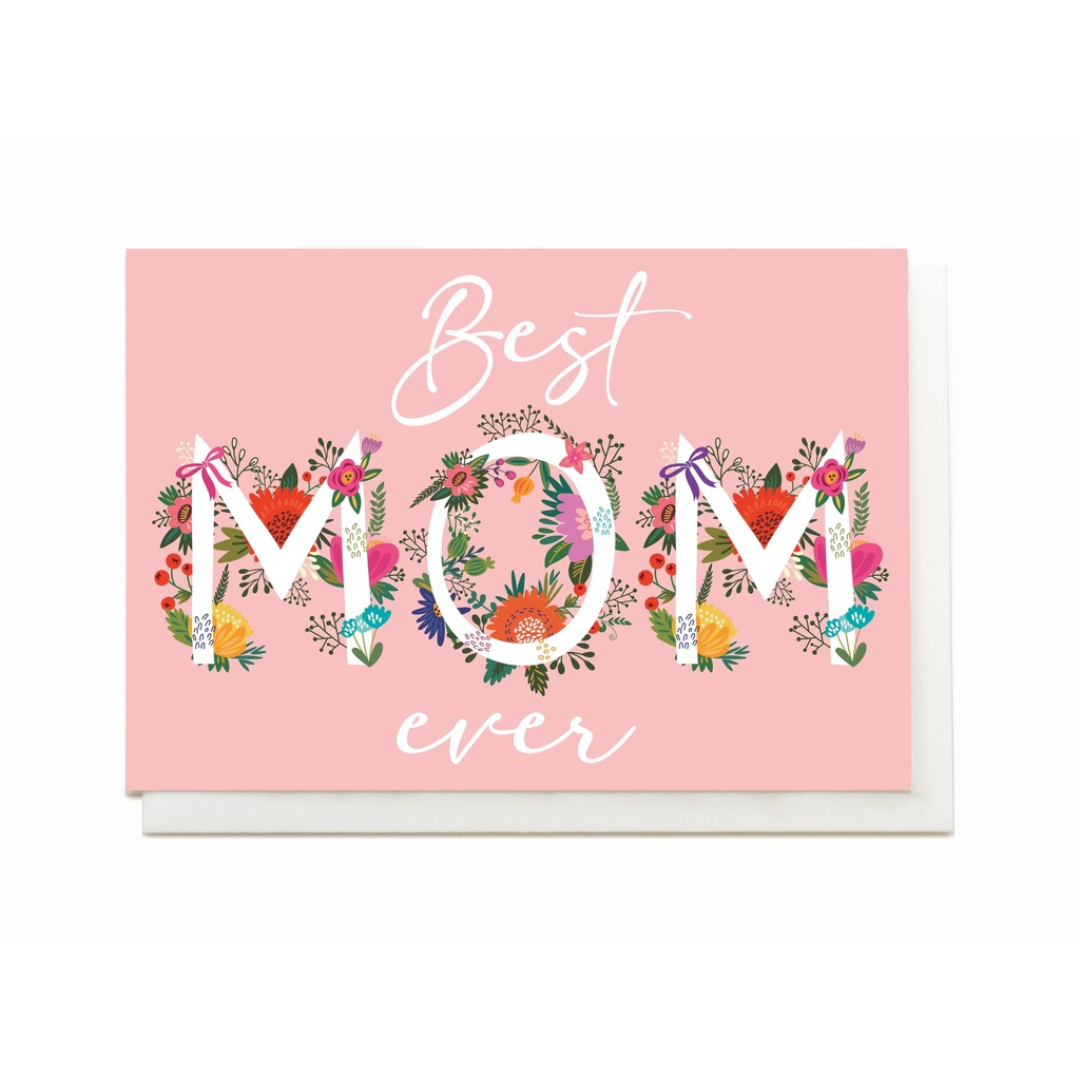 Enfant terrible: wenskaart - Best mom ever